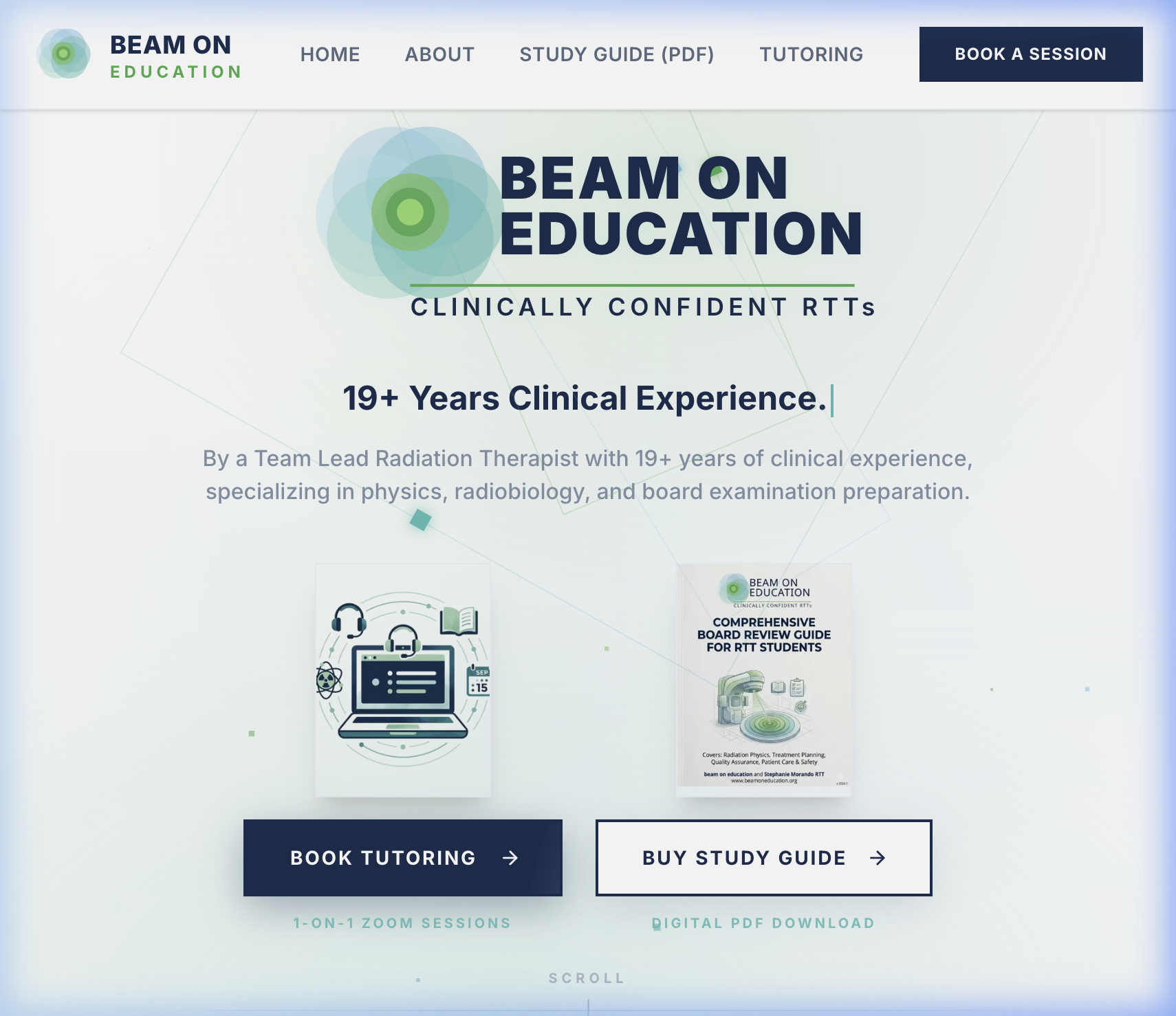 BeamOn Education website